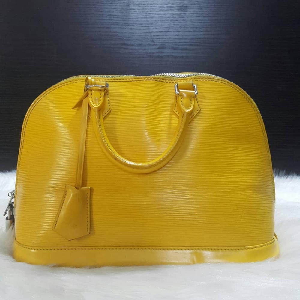 Louis Vuitton Epi Leather Alma Bag